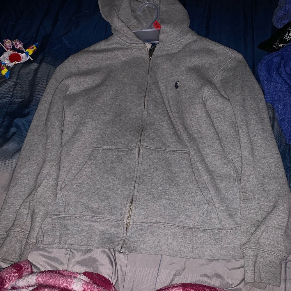 Grey Polo Jacket
